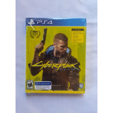 Cyberpunk 2077 Ps4 Físico + Mapa + Postales + Stickers