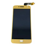 Display E Touch Para Moto G5 Plus Dourado