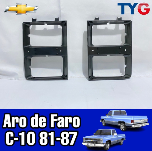 Aro De Faro Chevrolet C-10 81 82 83 84 85 86 87 Foto 2