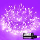 Guirnalda De 200 Luces Led Moradas Jmexsuss, Huecas Moradas