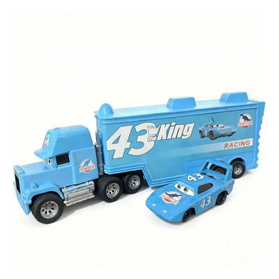 2026 Trailer Mack Y Carro Rayo Mcqueen Cars Metal -