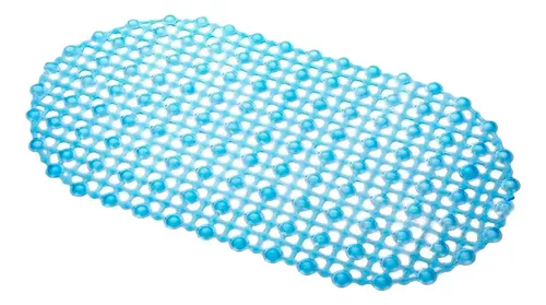 Alfombra Baño Antideslizante 65x36cm Bañera Ducha Segura Pvc