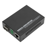 Conversor De Mídia De Fibra Para Ethernet Gigabit Sfp Rj45 1