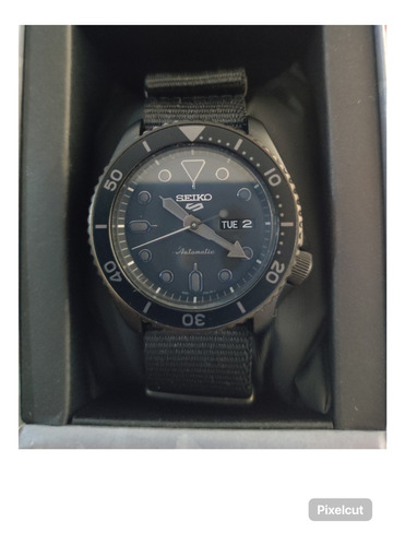 Relógio Seiko 5 Sports Srpd79k1 - Masculino, Preto