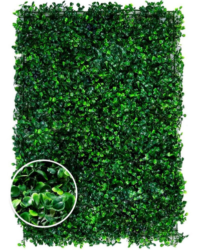 Jardin Vertical Artificial Muro Verde Panel 40x60