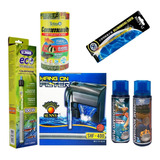 Kit Peceras 50-100lt Filtro Alimento Calentador Bacteria +