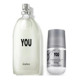 Perfume You Unisex 100 Ml Esika + Roll On Desodorante Regalo