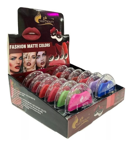 Lapiz Labial Magico Indeleble De Bolsillo Para Mujeres 12pz