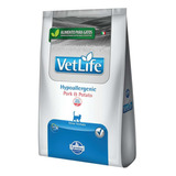 Vet Life Feline Hypoallergenic Pork E Potato 2kg