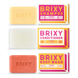 Brixy Barra De Champ Y Acondicionador Con Gel De Bao Para Eq