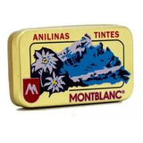 Anilina Montblanc Cajita Dorada 25 Gr. Color Negro