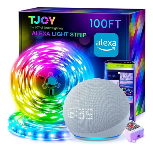 Tira Luces Led Rgb Wifi Y Bluetooth De 30 Metros 