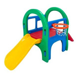 Playground Infantil Escalada /escorregador/cesta De Basquete