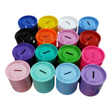 Alcancia De Plastico Colores Infantil Souvenirs X 30u