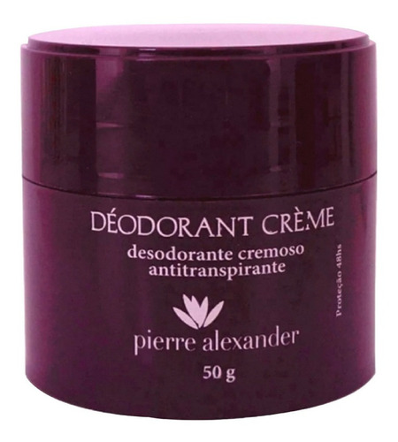 Desodorante Cremoso Antitranspirante Pierre Alexander 50g