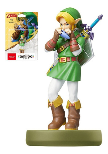 Loz: Nintendo Amiibo Enlace Ocarina De Tiempo Zelda Janpan 2
