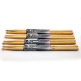 Spark Baquetas P/batería 5a, De Maple Punta De Madera 4 Pack