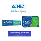 Kit Acnezil Sabonete Esfoliante 90g + Acnezil Gel 20g