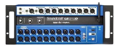 Mixer Digital Soundcraft Ui24r Sem Fio 24 Canais Usb Wifi