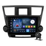 Auto Estéreo Para Toyota Highlander 2008-2013 Cámara Gps Fm