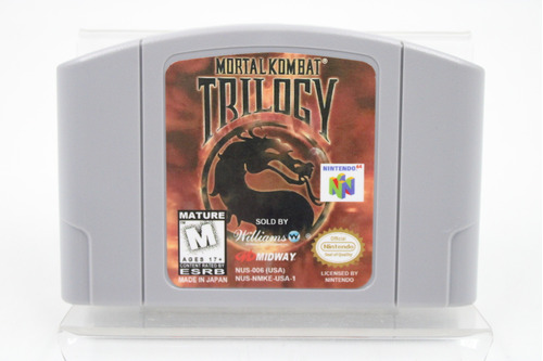 Jogo N64 - Mortal Kombat Trilogy (1)