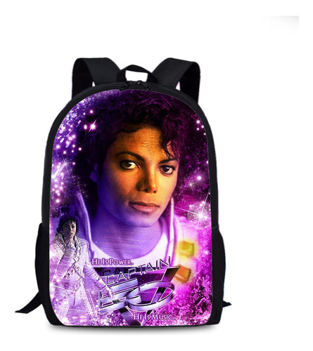 Mochila Estampada Del Fabricante Pi Michael Jackson Michael