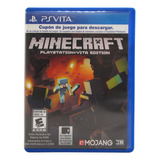 Minecraft Playstation Vita Edition - Ps Vita Sandbox Mojang