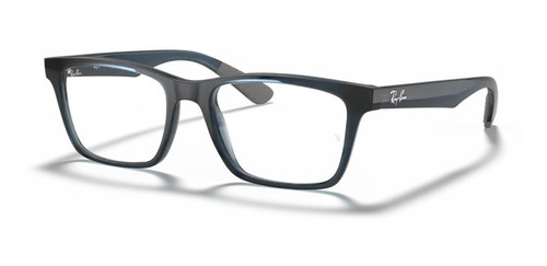 Lentes Ray Ban Rx7025 5719 Gris Azul Transparente Oftalmico