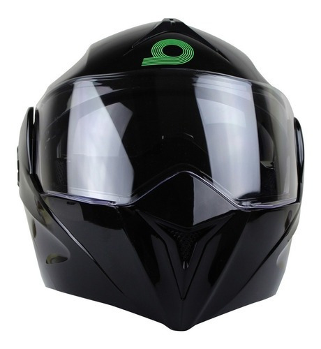 Casco Ghira Abatible Gh1000 Negro Brillante Certificado Dot Color Negro Tamaño Del Casco L (59-60cm