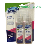 Tante Spray Limpiador Gafas Pantallas Tactiles 120ml + Paño