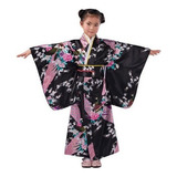 Ropa Para Niñas Vestido Kimono Traje Tradicional Japonés