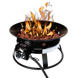 Lokingrise 19  Portable Propane Fire Pit For Camping With Ca