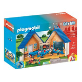 Playmobil Escuela Portatil Maestra Y Alumnos Niños 5662 C