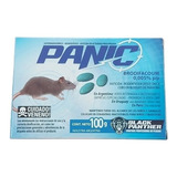 Veneno Para Ratas Cebo En Bloque Panic X100gr Pack X3u