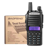 Rádio Amador Ht Baofeng Uv-82 Vhf Uhf Dual Walkie Talkie