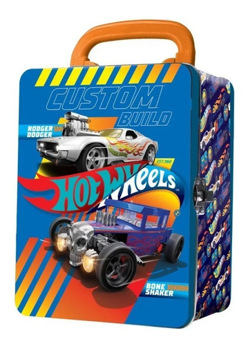 Hot Wheels Car Case Estuche Para Autos 18 Slot