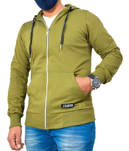 Campera Capucha Hoodie Rustico Premium  Hot-sale Hombre