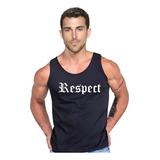 Polera Respect  Goat Mvp Respecto Musculosa Tank Gym 