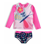 Conjunto Praia Infantil Proteção Solar Blusa Uv Tip Top