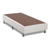 Cama Box Base Solteiro Courano Branco (78x20)ortobom