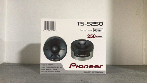 Tweter Originales Pioneer Ts S 250 Brillos Para  Billare 