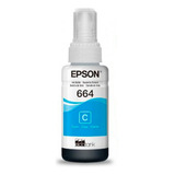 Tinta Epson T664 Cian | L110, L365, L565, L200, L210, L555