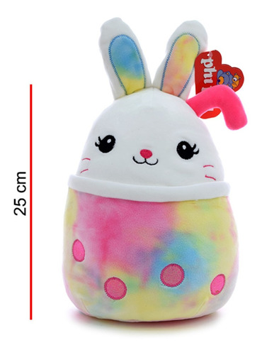 Peluche Squishy Súper Suave Milk Shake Animalitos Kawai 25cm