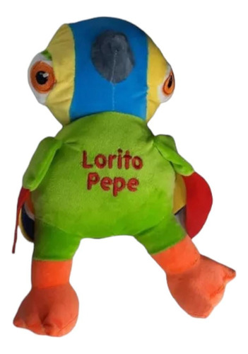 Peluche Lorito Pepe La Granja De Zenon 35  Cm