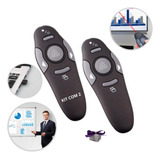 2 Caneta Laser Power Point Controle S Fio Apresentador Slide