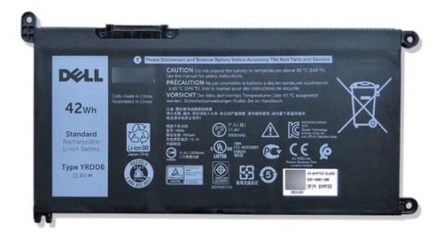 Bateria Dell Original Para Latitude 3310 Inspiron 5481 Yrdd6