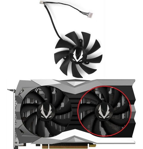 Cooler Fan P Zotac Gtx 1660 Rtx 2060 0.4a 87mm Cf9015h12s