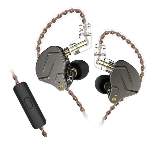 Fone De Ouvido In-ear Gamer Kz Auriculares Con Cable Zsn Pro