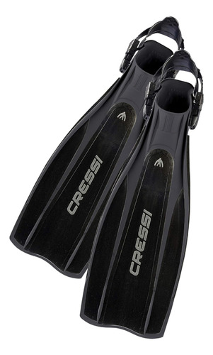 Aletas Buceo Cressi Pro Light Snorkel Negro M / L