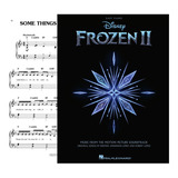 Partitura Piano Facil Frozen 2 Digital 8 Canciones 2019 